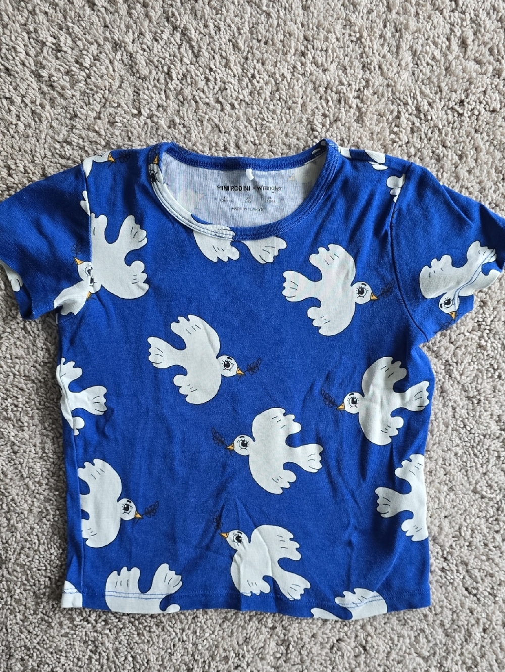 Mini Rodini Short Sleeve Size 104/110